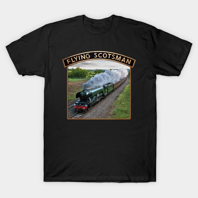 Flying Scotsman T-Shirt by SteveHClark